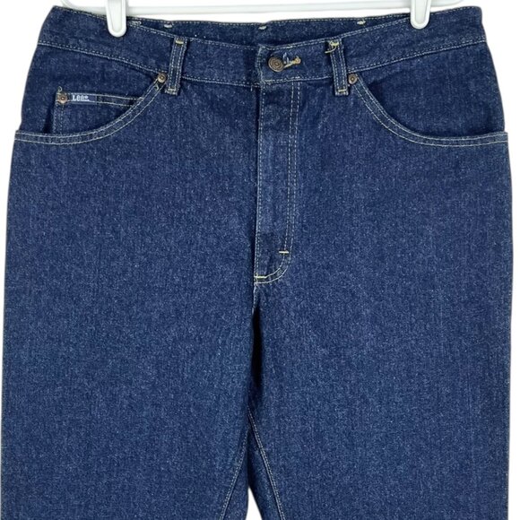 Lee Men's Regular Fit Straight Leg Blue Denim Jeans Sz 36x32 (36x33) Cotton NWOT - Picture 3 of 10